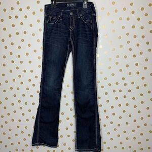 Silver Jeans Frances 18” Low Rise Bootcut Jeans 25